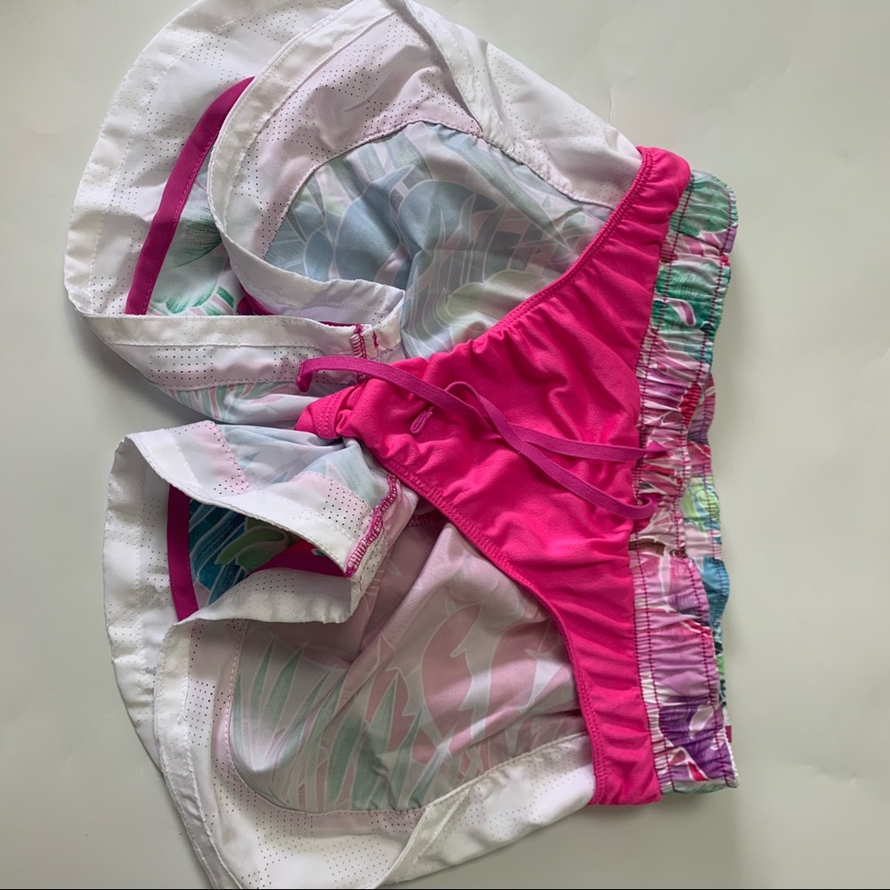 Nile Tempo Running Shorts pink white XS - Picture 9 of 11